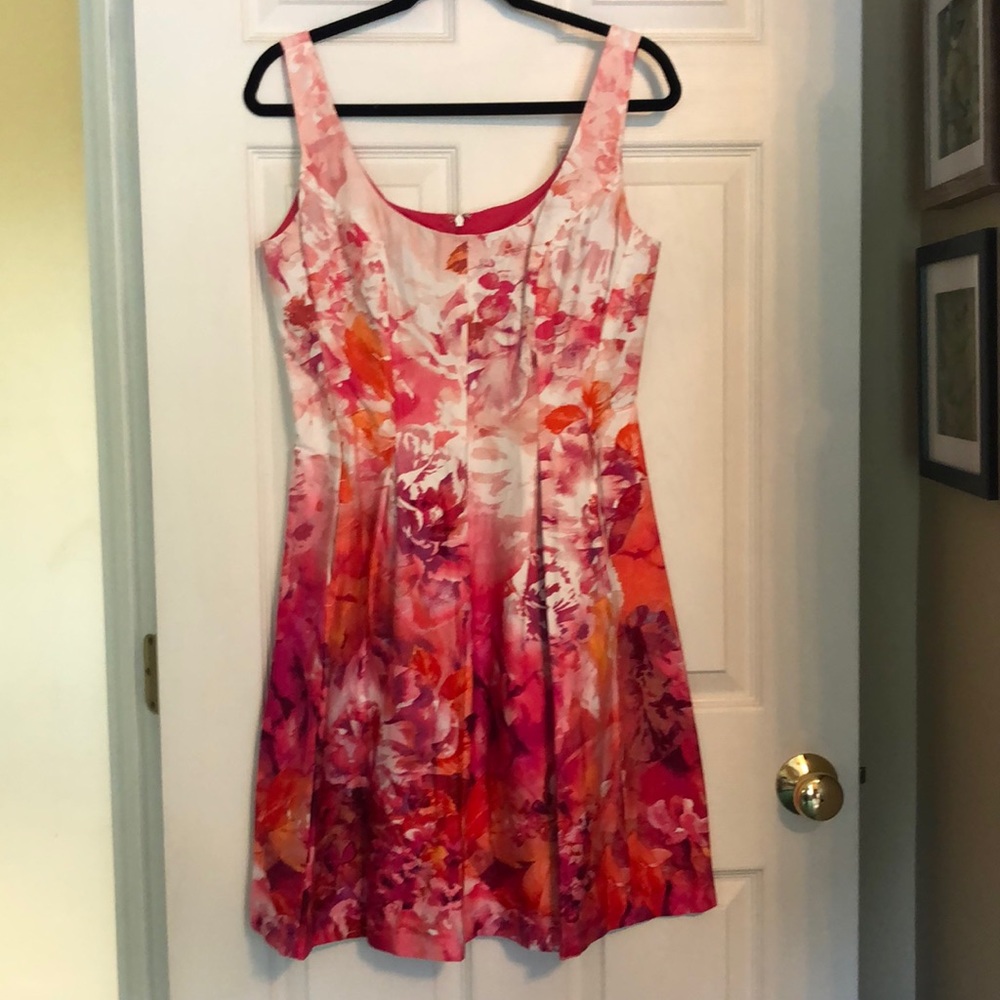 Nine West fit n flare dress with pockets